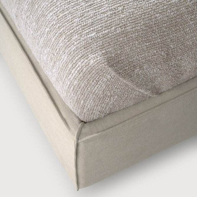 Ethnicraft Revive headboard and bed frame, FSC-certified solid wood furniture by Belgian brand