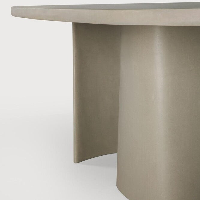 Ethnicraft Canyon Outdoor Dining Table styled in a dining room
