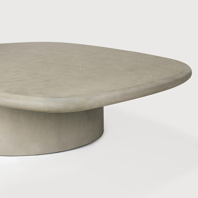 Ethnicraft Elements Outdoor Coffee Table, FSC-certified solid wood furniture by Belgian brand