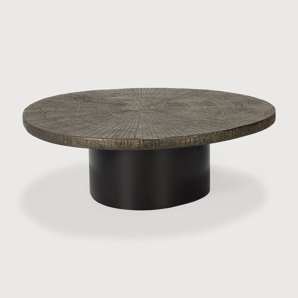 Ethnicraft Slice Coffee Table, FSC-certified solid wood furniture by Belgian brand