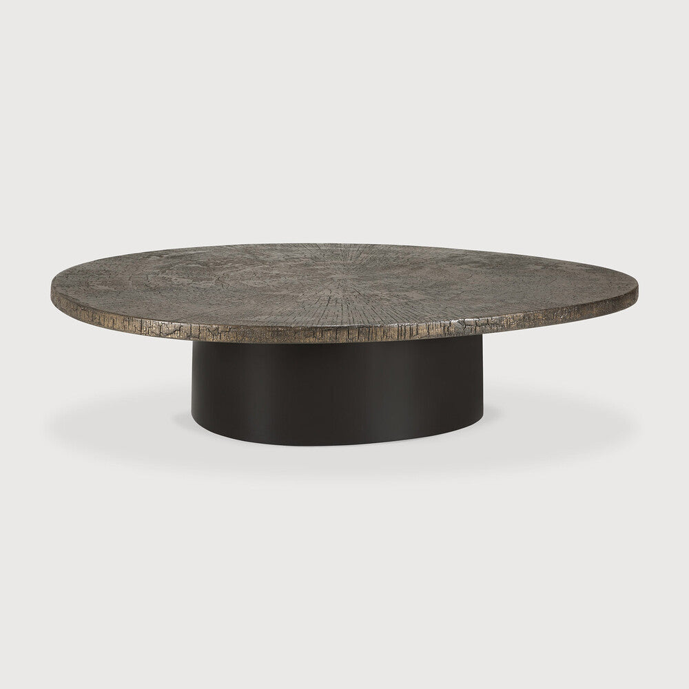 Ethnicraft Slice Coffee Table, FSC-certified solid wood furniture by Belgian brand
