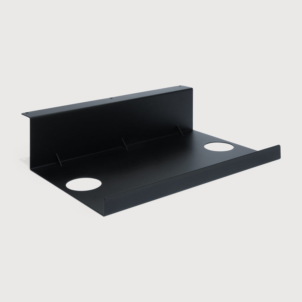 Ethnicraft Metal Cable Tray, FSC-certified solid wood furniture by Belgian brand