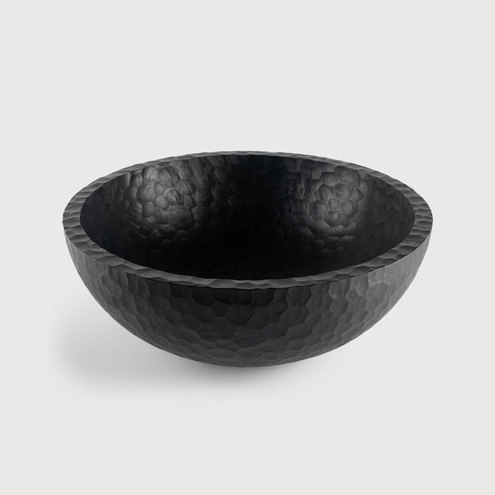 Ethnicraft Chopped XL Bowl, FSC-certified solid wood furniture by Belgian brand