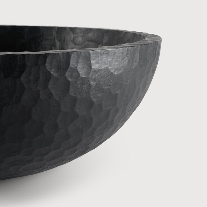 Ethnicraft Chopped XL Bowl, FSC-certified solid wood furniture by Belgian brand
