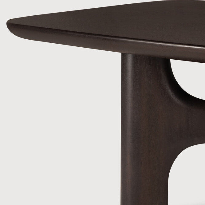Ethnicraft Flow Coffee Table in mahogany, FSC-certified solid mahogany