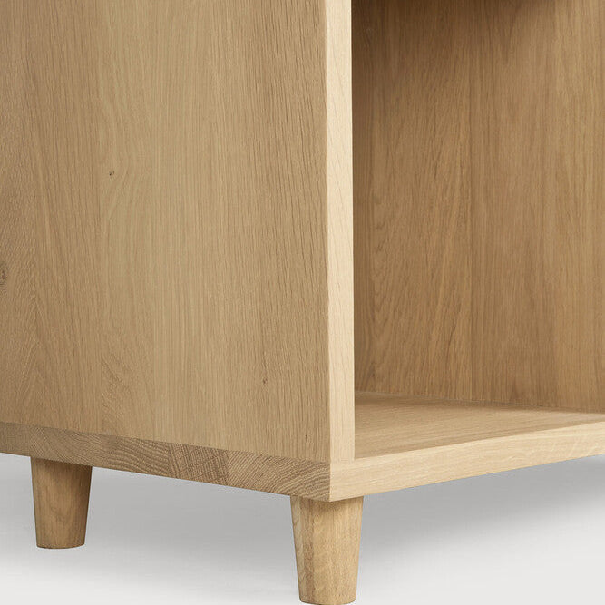 Ethnicraft Pirouette Rack, FSC-certified solid wood furniture by Belgian brand