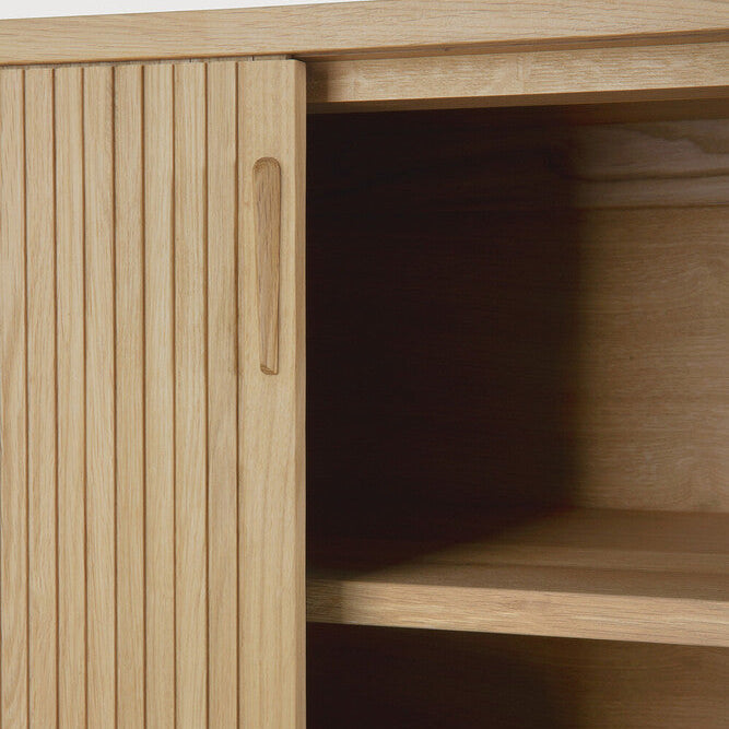 Ethnicraft Roller Max Sideboard in oak, FSC-certified solid oak