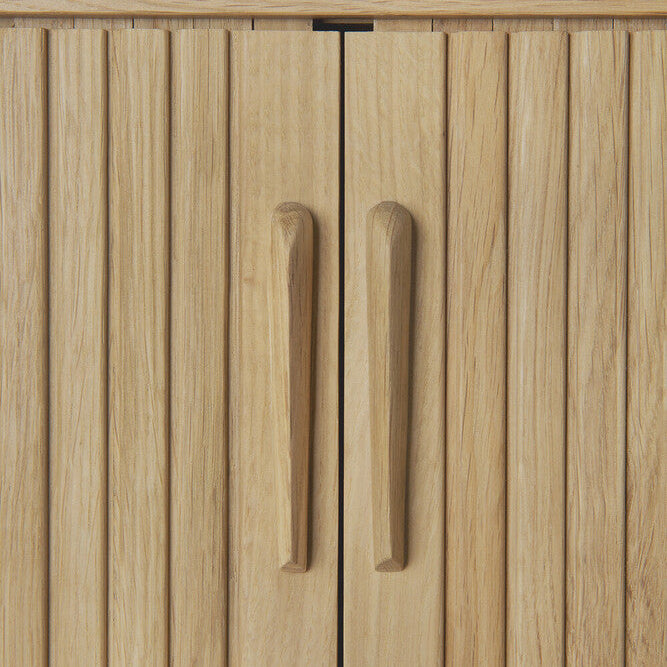 Ethnicraft Roller Max Sideboard in oak, FSC-certified solid oak