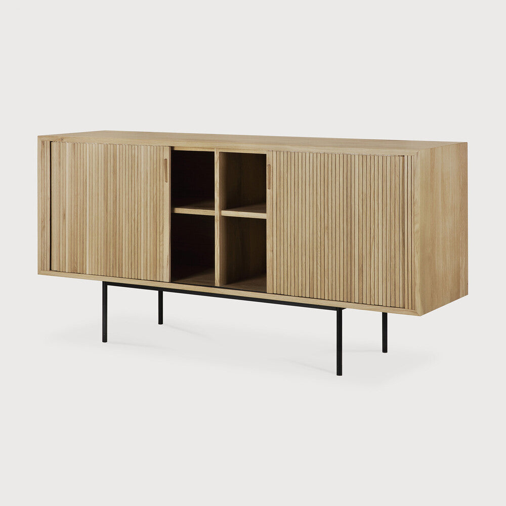 Ethnicraft Roller Max Sideboard in oak, FSC-certified solid oak