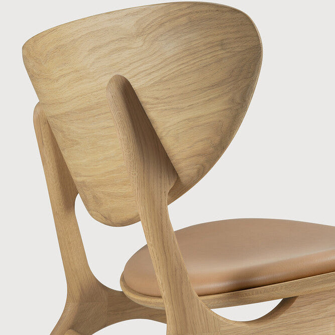 Ethnicraft Eye Lounge Chair with FSC-certified solid oak frame