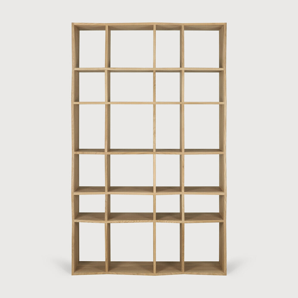 Ethnicraft Z Rack, FSC-certified solid wood furniture by Belgian brand
