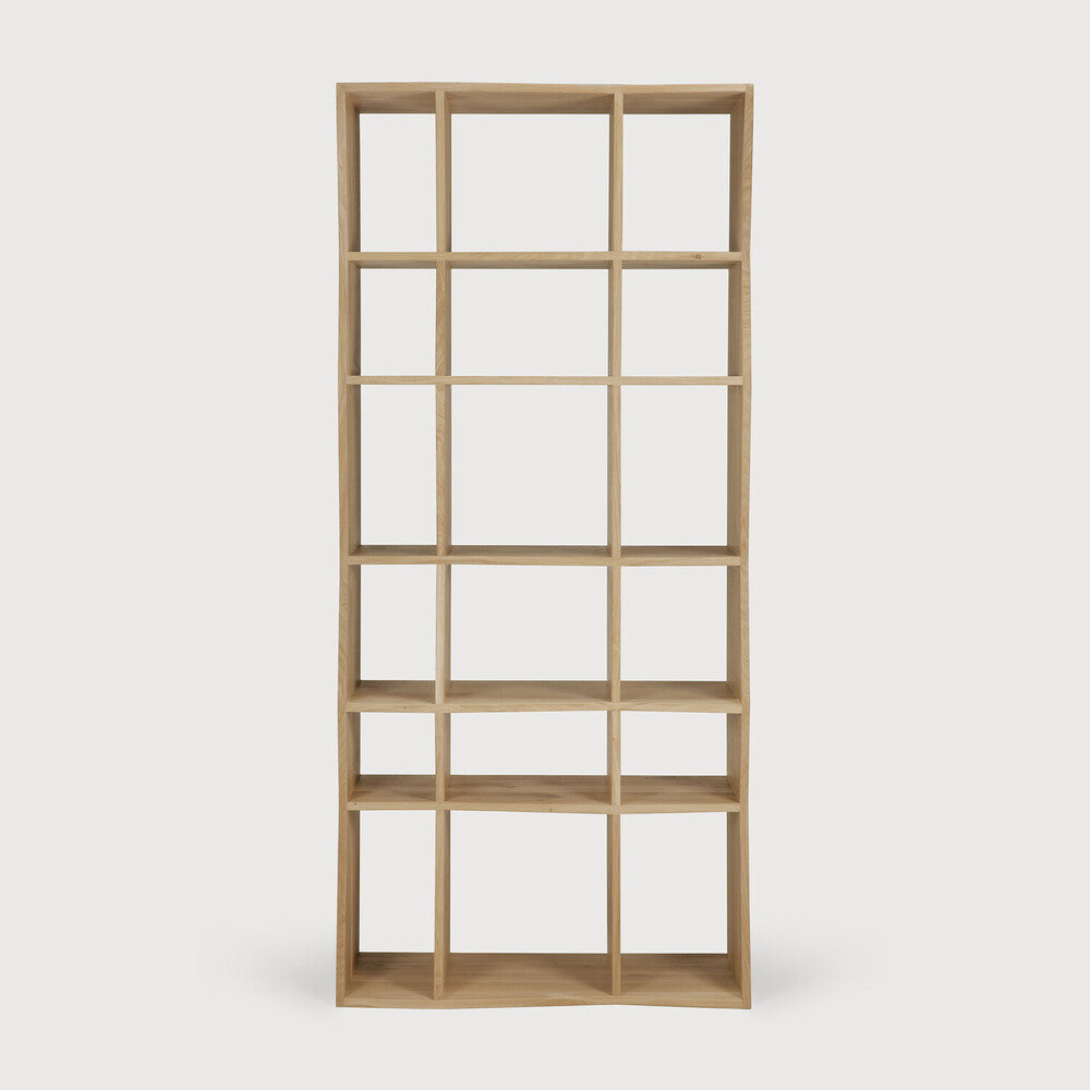 Ethnicraft Z Rack, FSC-certified solid wood furniture by Belgian brand