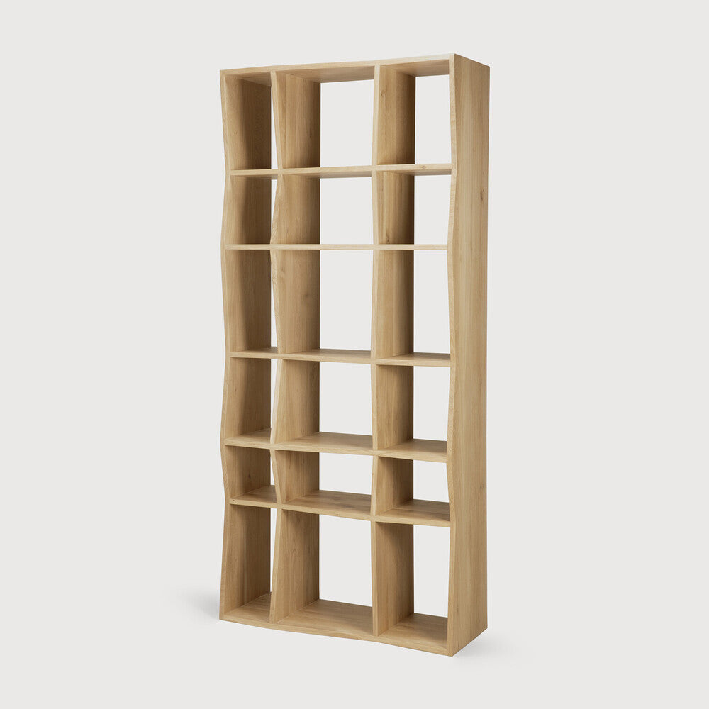 Ethnicraft Z Rack, FSC-certified solid wood furniture by Belgian brand
