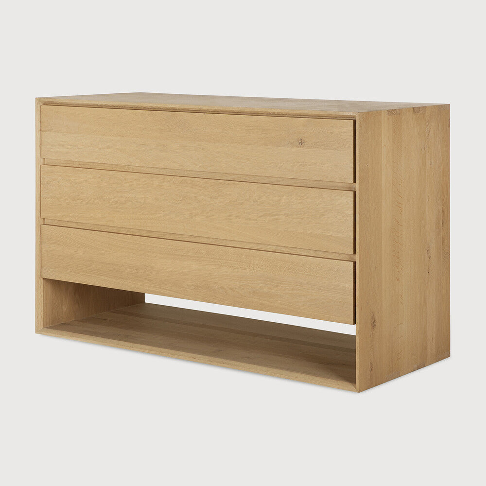 Ethnicraft Nordic Dresser, FSC-certified solid wood furniture by Belgian brand