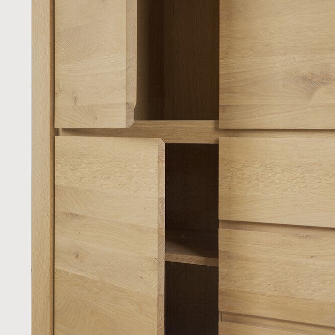 Ethnicraft Shadow Dresser, FSC-certified solid wood furniture by Belgian brand