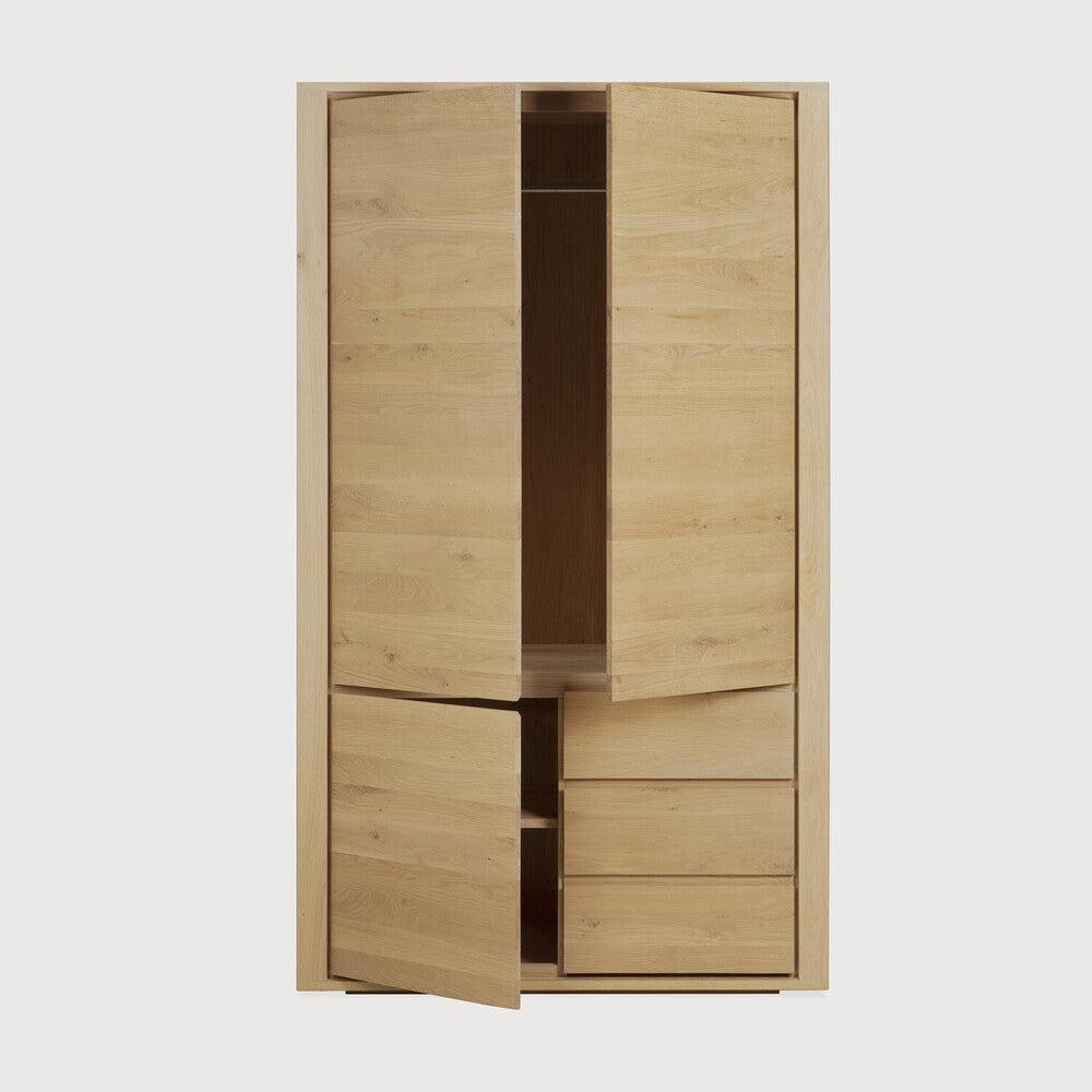 Ethnicraft Shadow Dresser, FSC-certified solid wood furniture by Belgian brand