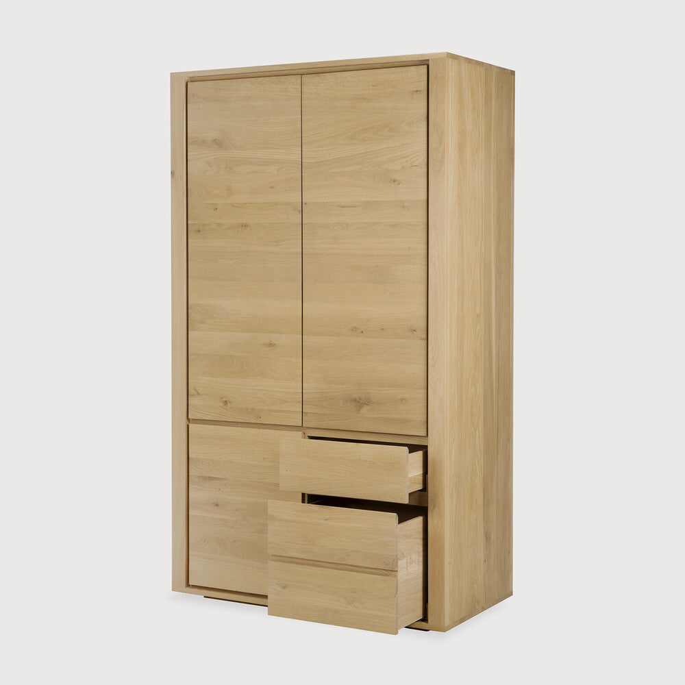 Ethnicraft Shadow Dresser, FSC-certified solid wood furniture by Belgian brand