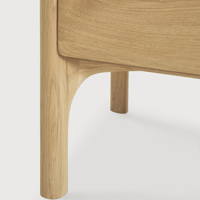 Ethnicraft PI Sideboard in oak, FSC-certified solid oak