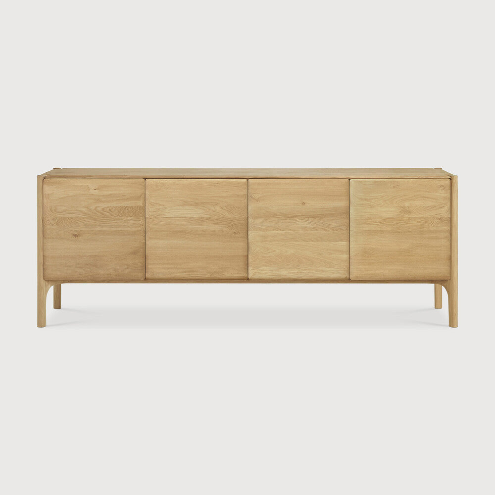 Ethnicraft PI Sideboard in oak, FSC-certified solid oak
