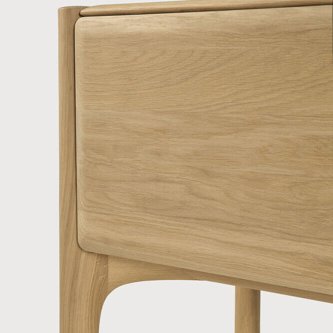 Ethnicraft PI TV Cupboard in oak, FSC-certified solid oak