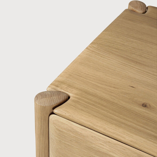 Ethnicraft PI Cupboard in oak, FSC-certified solid oak