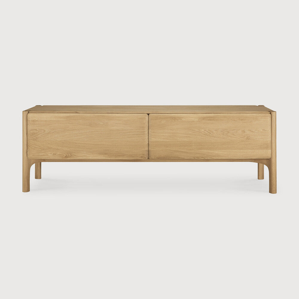 Ethnicraft PI TV Cupboard in oak, FSC-certified solid oak