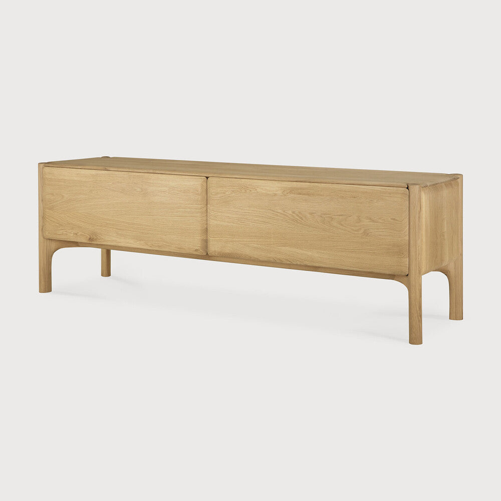 Ethnicraft PI TV Cupboard in oak, FSC-certified solid oak
