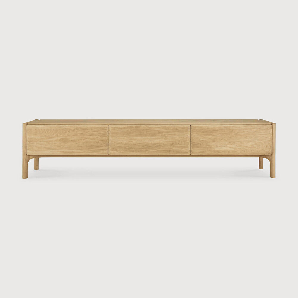 Ethnicraft PI TV Cupboard in oak, FSC-certified solid oak