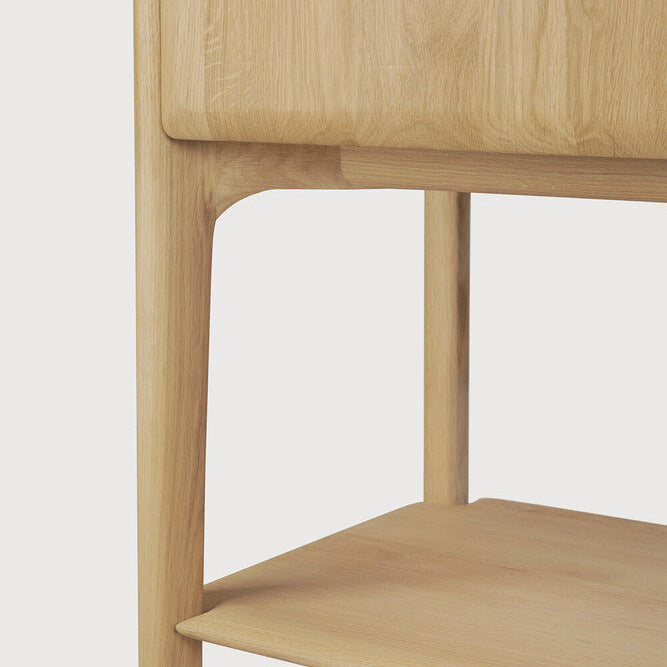 Ethnicraft PI Cupboard in oak, FSC-certified solid oak