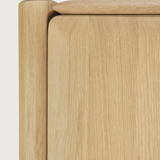 Ethnicraft PI Cupboard in oak, FSC-certified solid oak