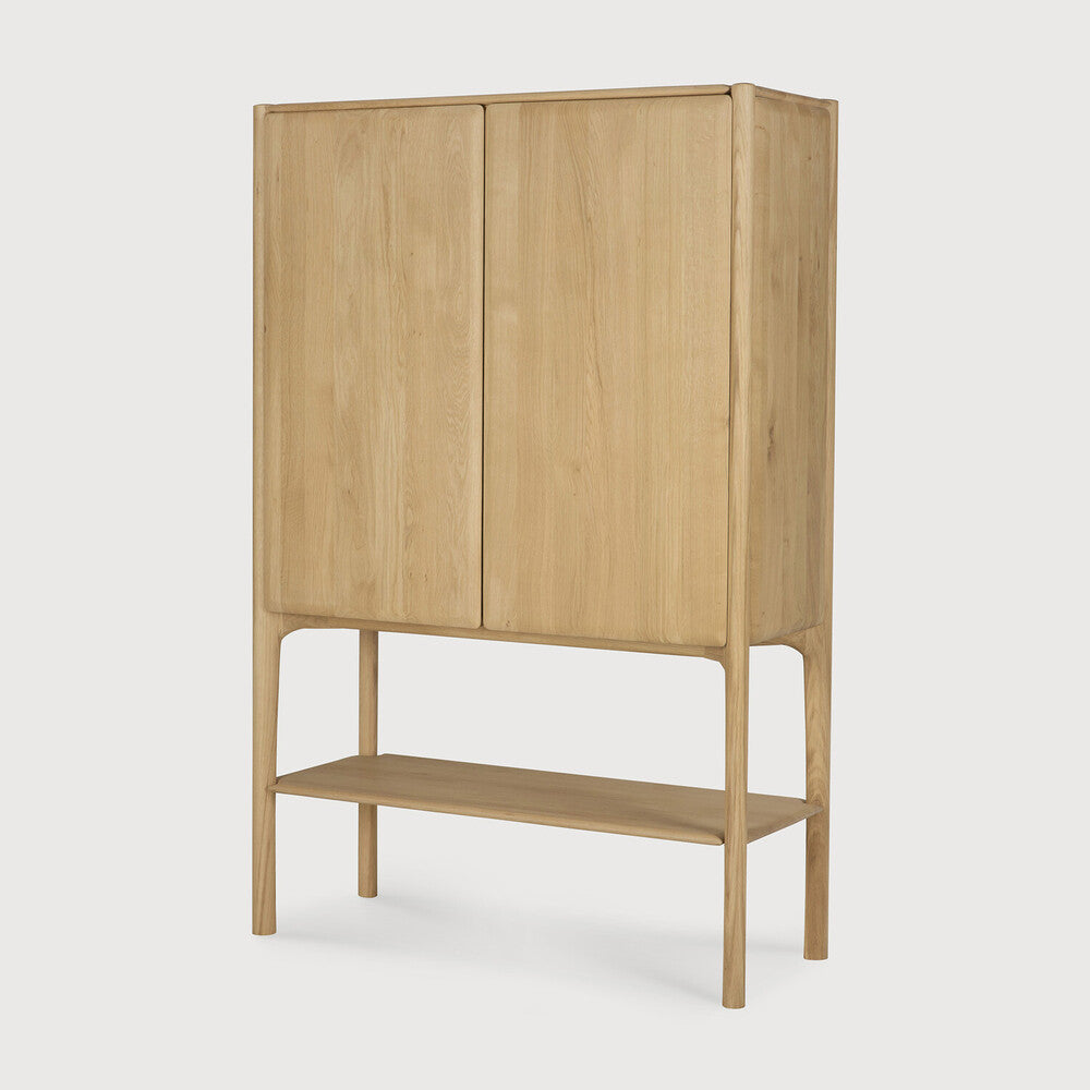 Ethnicraft PI Cupboard in oak, FSC-certified solid oak