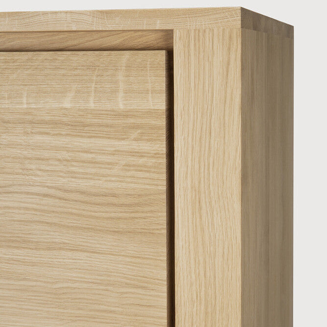 Ethnicraft Shadow Cupboard, FSC-certified solid wood furniture by Belgian brand