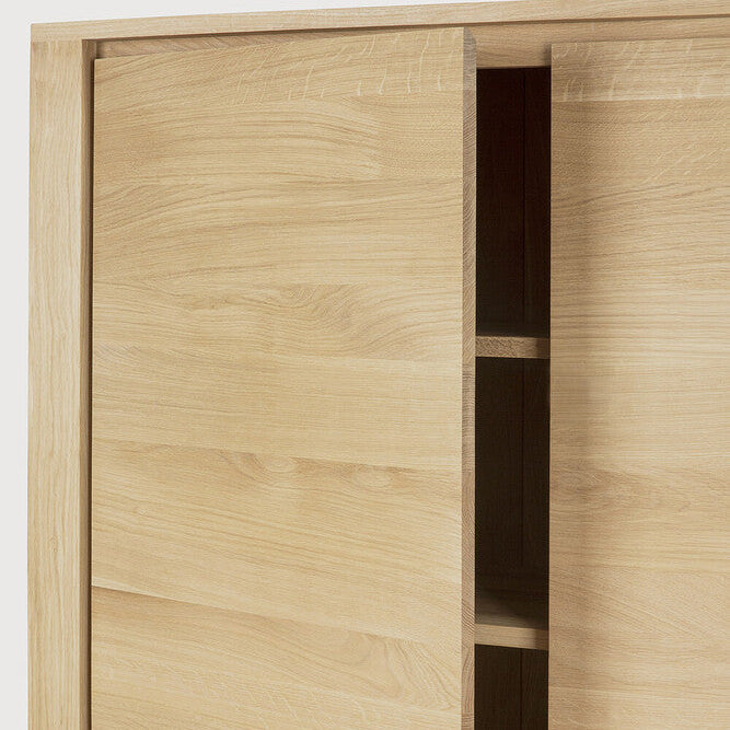 Ethnicraft Shadow Cupboard, FSC-certified solid wood furniture by Belgian brand