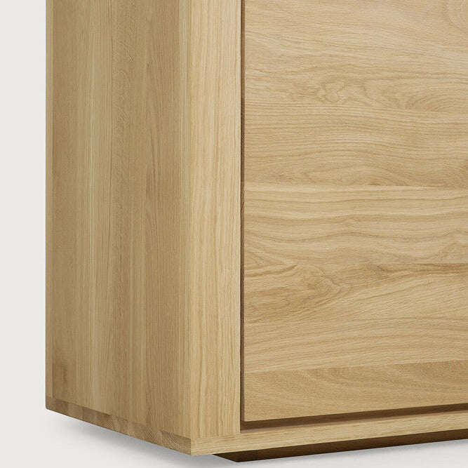 Ethnicraft Shadow Cupboard, FSC-certified solid wood furniture by Belgian brand