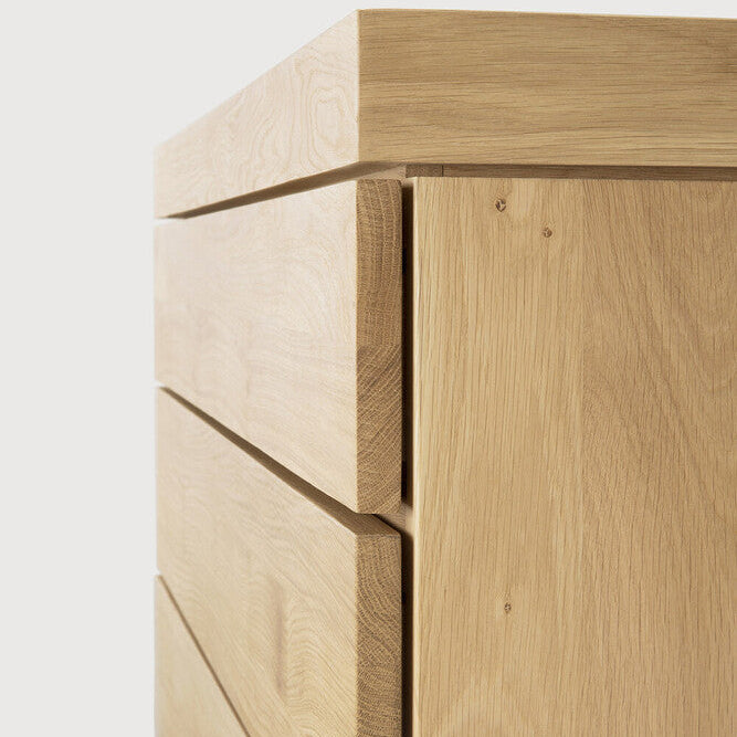 Ethnicraft Burger Dresser, FSC-certified solid wood furniture by Belgian brand