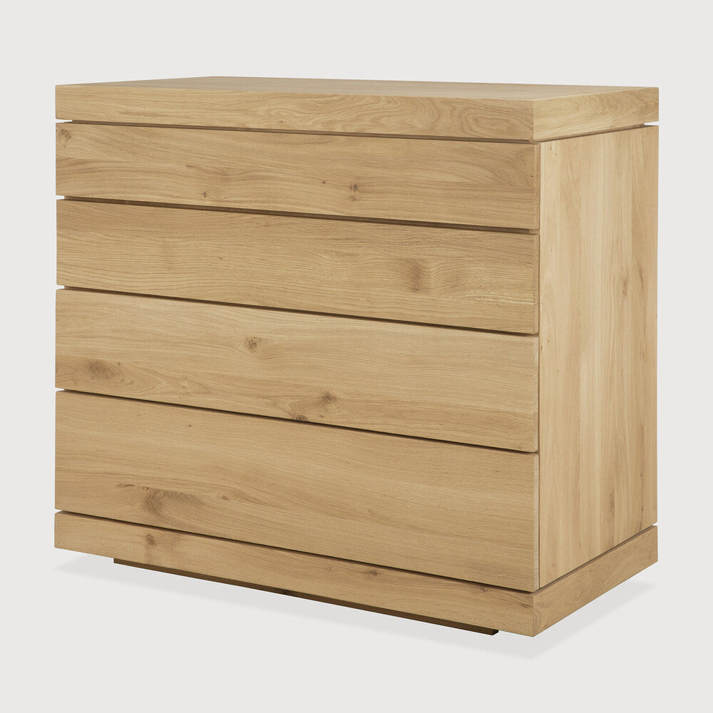 Ethnicraft Burger Dresser, FSC-certified solid wood furniture by Belgian brand
