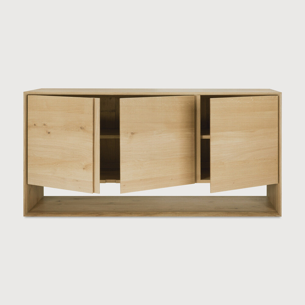 Ethnicraft Nordic Sideboard, FSC-certified solid wood furniture by Belgian brand
