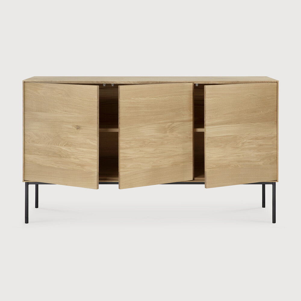 Ethnicraft Whitebird Sideboard, FSC-certified solid wood furniture by Belgian brand
