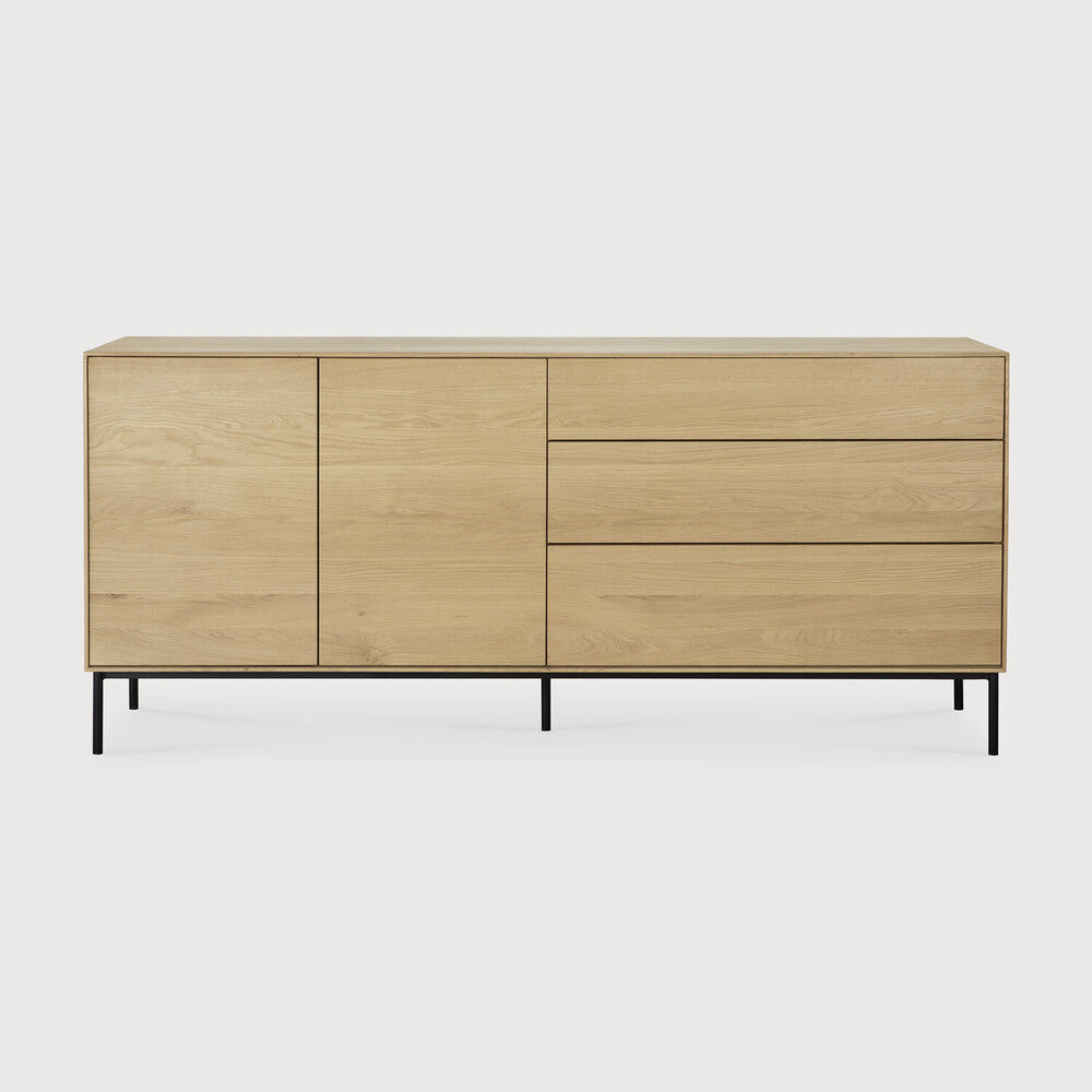 Ethnicraft Whitebird Sideboard, FSC-certified solid wood furniture by Belgian brand