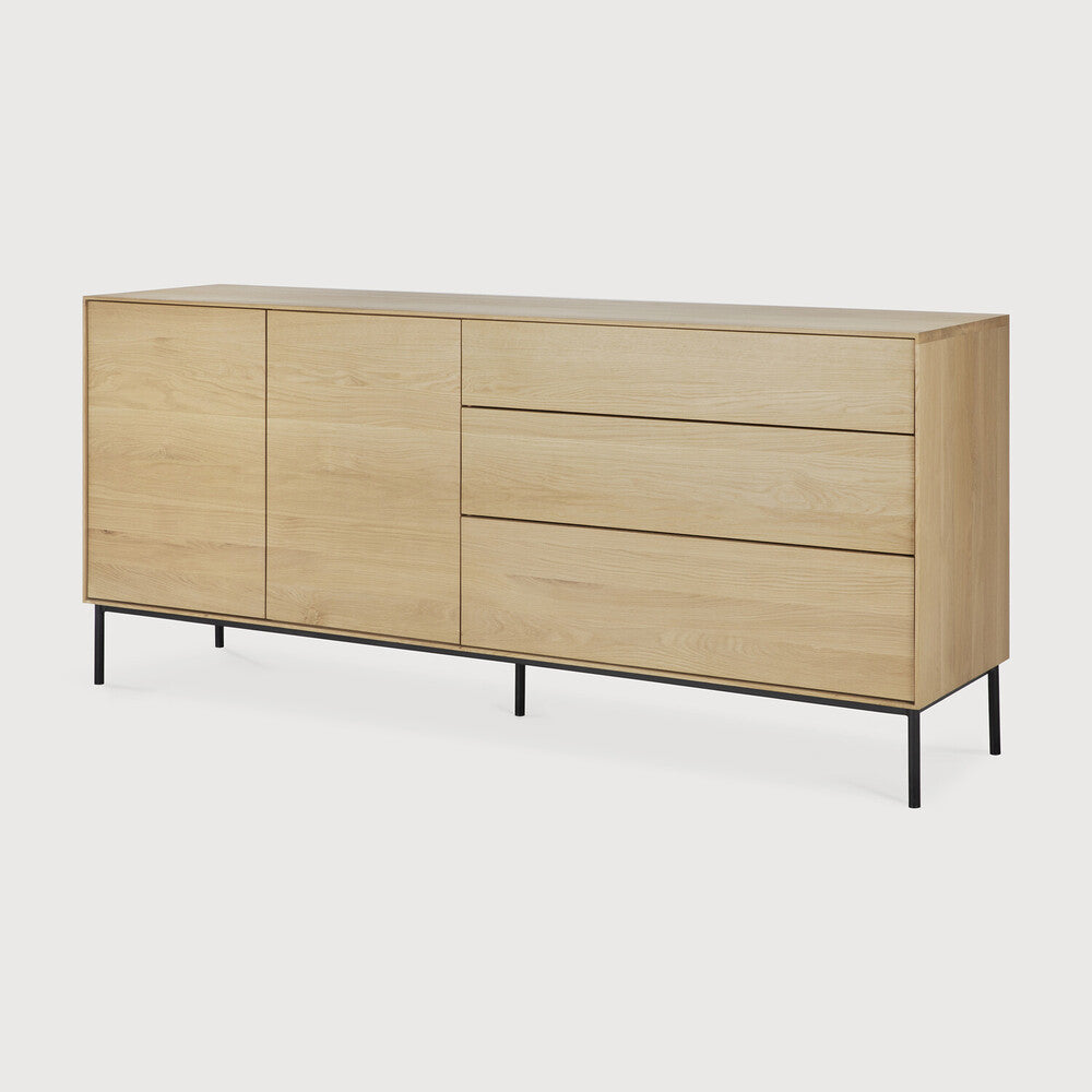 Ethnicraft Whitebird Sideboard, FSC-certified solid wood furniture by Belgian brand