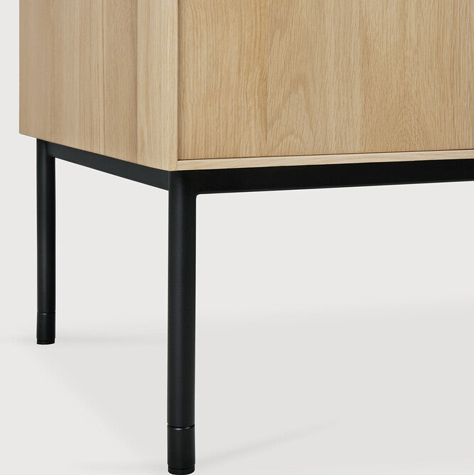 Ethnicraft Whitebird Cupboard, FSC-certified solid wood furniture by Belgian brand