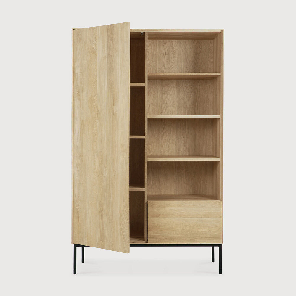 Ethnicraft Whitebird Cupboard, FSC-certified solid wood furniture by Belgian brand