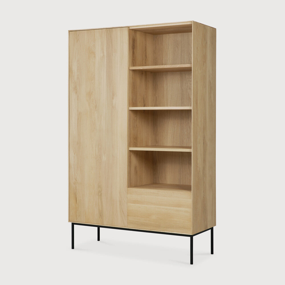 Ethnicraft Whitebird Cupboard, FSC-certified solid wood furniture by Belgian brand