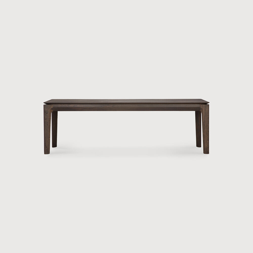 Ethnicraft Bok Bench in oak, FSC-certified solid oak, Belgian solid wood furniture