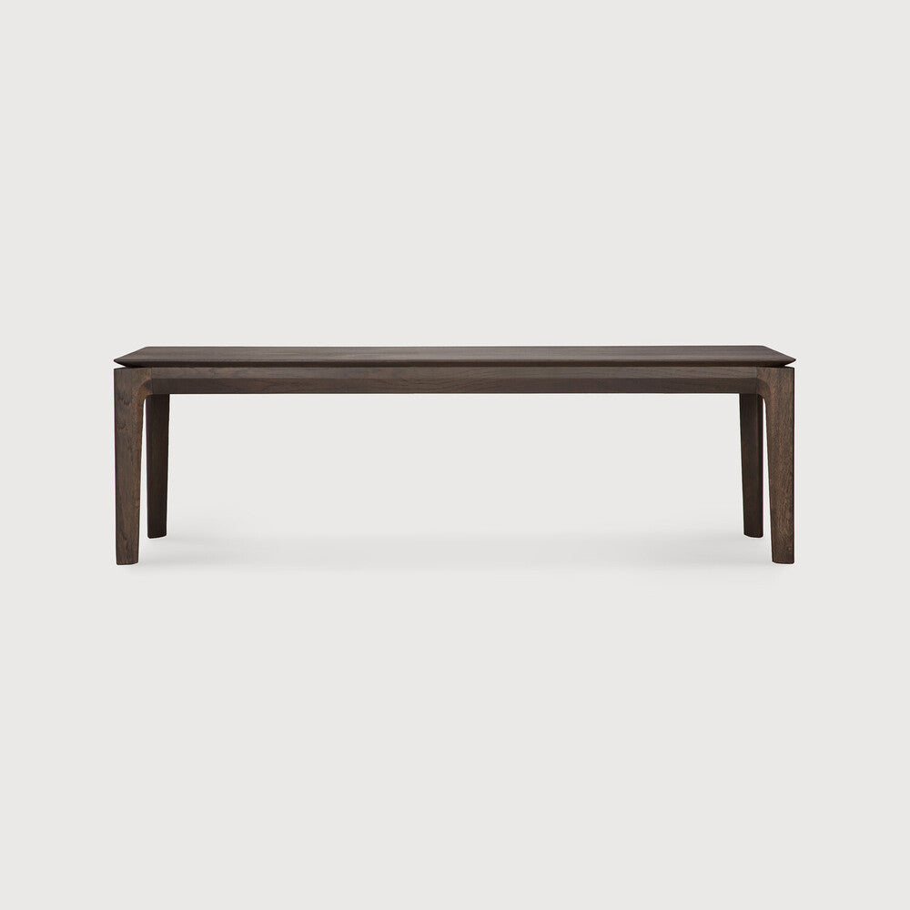 Ethnicraft Bok Bench in oak, FSC-certified solid oak, Belgian solid wood furniture