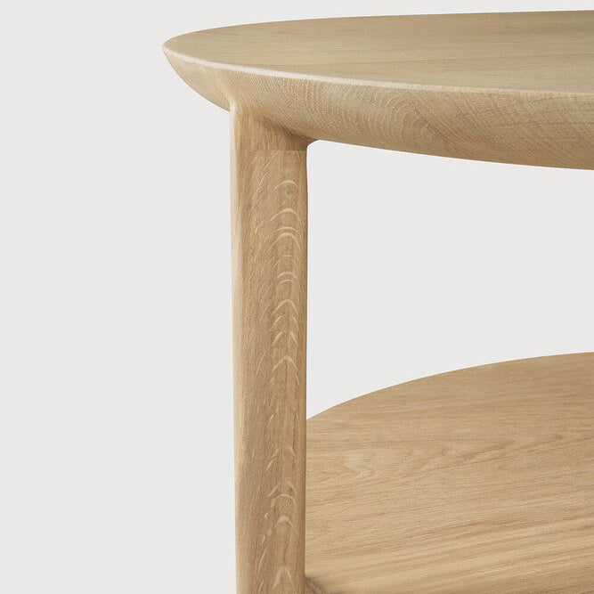Ethnicraft Bok Coffee Table, FSC-certified solid wood furniture by Belgian brand