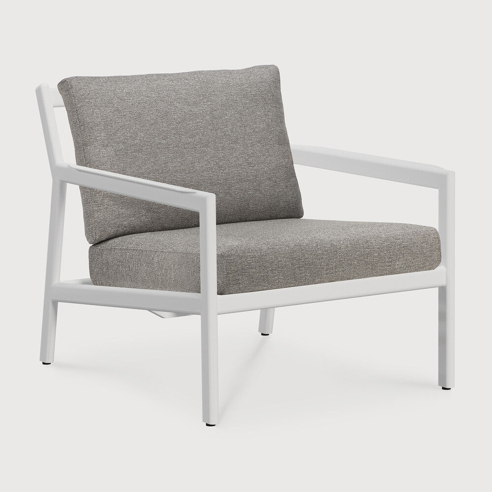 Ethnicraft Jack Outdoor Lounge Chair with FSC-certified solid wood frame, Belgian design