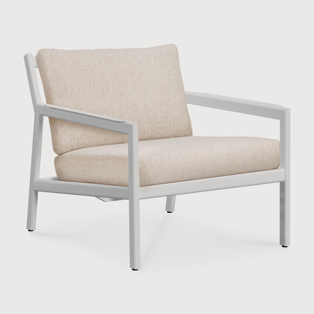 Ethnicraft Jack Outdoor Lounge Chair Frame with FSC-certified solid wood frame, Belgian design