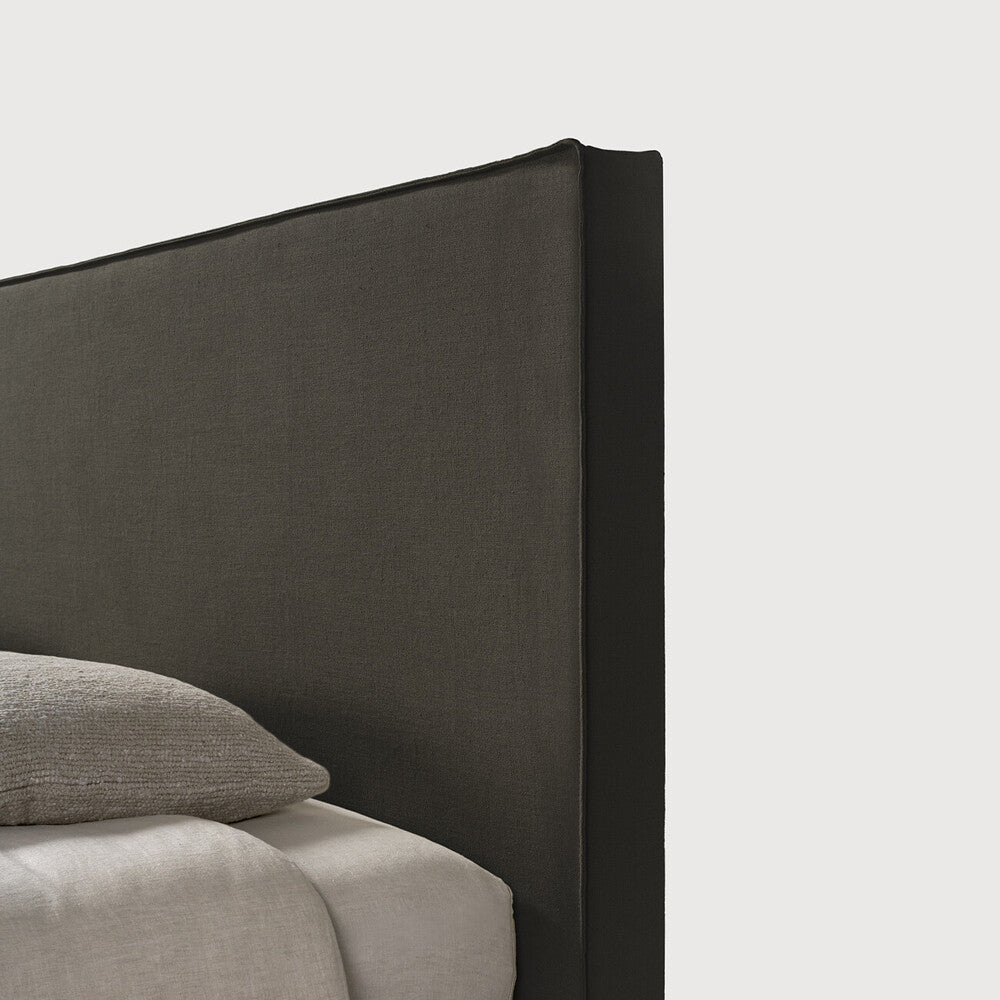 Ethnicraft Revive Bed Removable Cover, FSC-certified solid wood furniture by Belgian brand