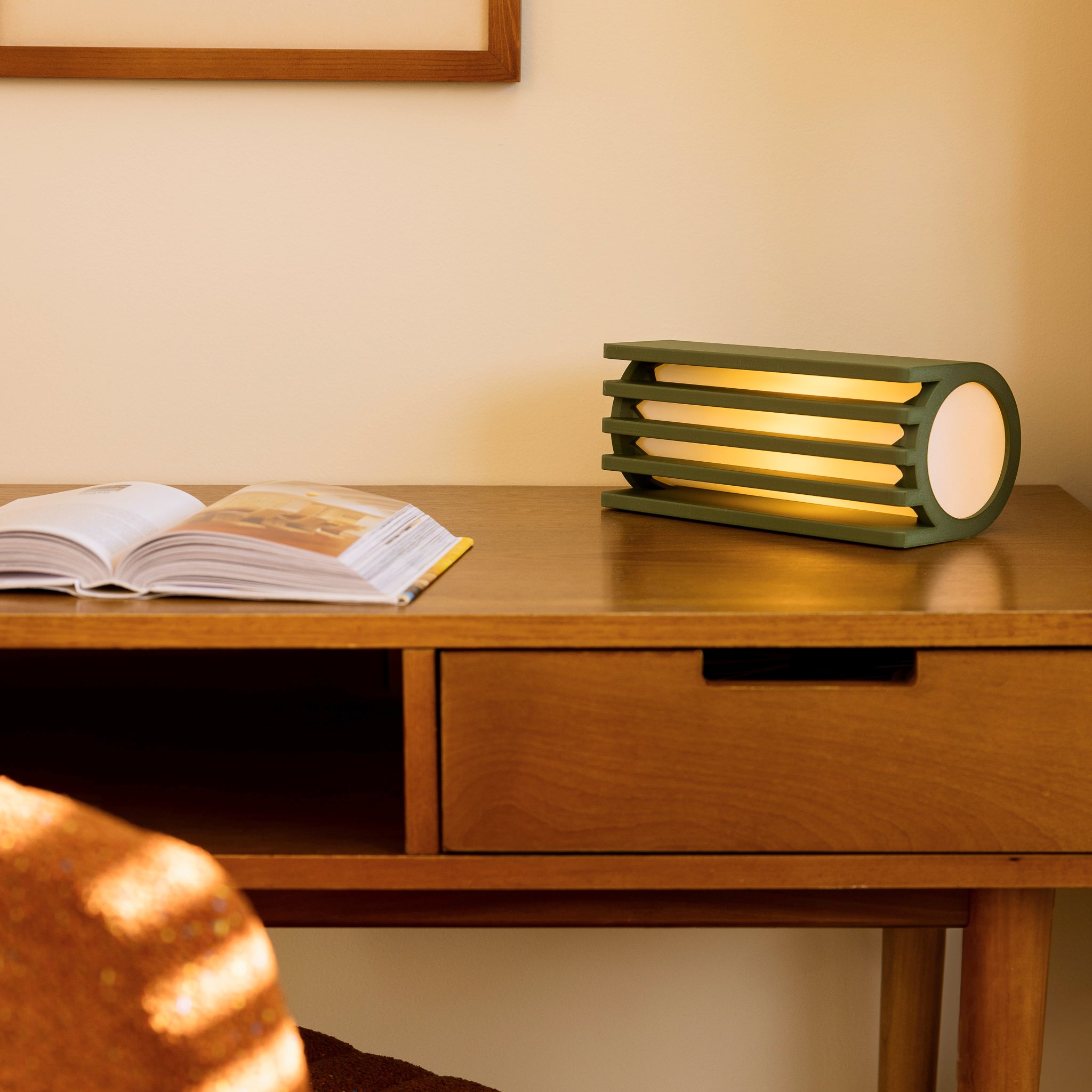 Radiator Table Lamp